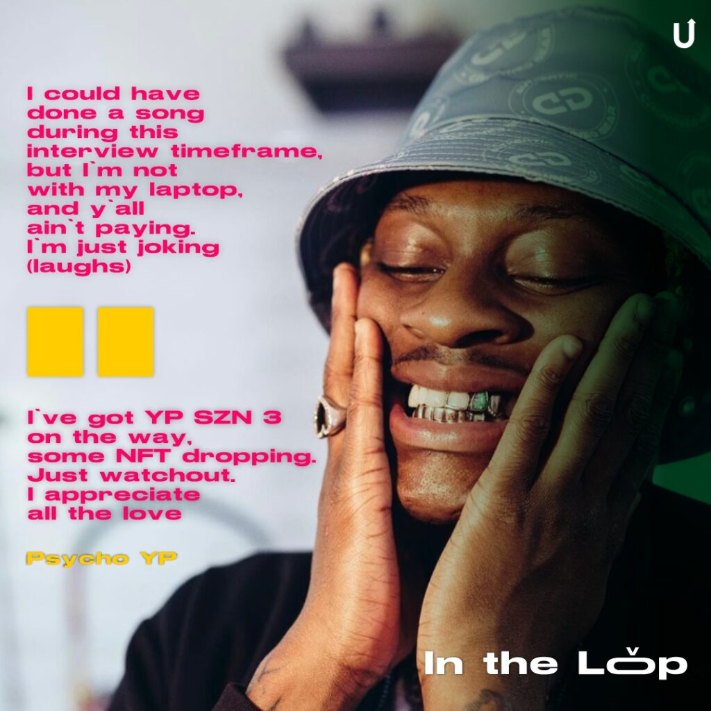 Ayohopp Rapper In The Loop with PsychoYP – The Upper Entertainment