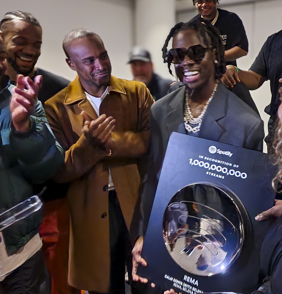 Rema's Global Domination Continues: Spotify Honors Afrobeats Icon with 1 Billion Streams Plaque